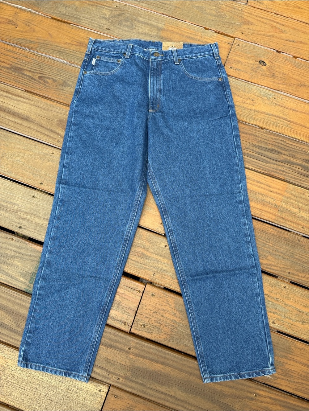 Carhartt Relaxed Fit NWT Tapered Leg Jeans 36x30